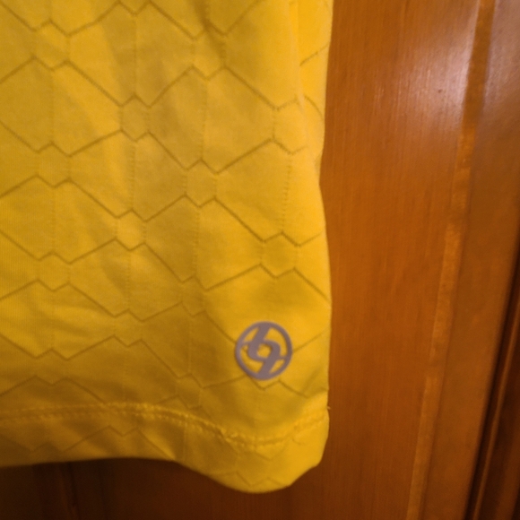 Lija Yellow Golf Tennis Sleeveless Top Sz M - Picture 6 of 6